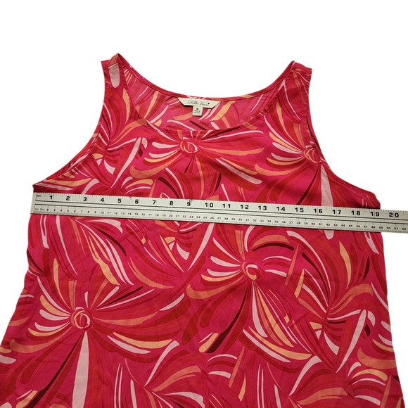 The Pioneer Women's Scoop Neck Tank Casual Printed Top Size Medium - Picture 2 of 5